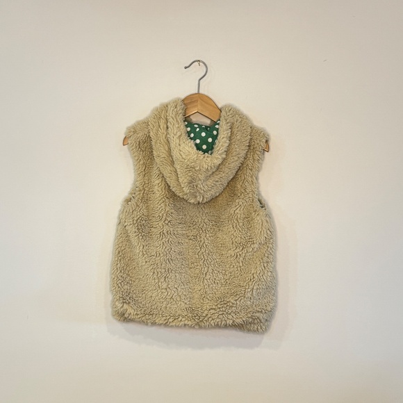 MINI BODEN Soft Fleece Hooded Vest - Picture 2 of 3